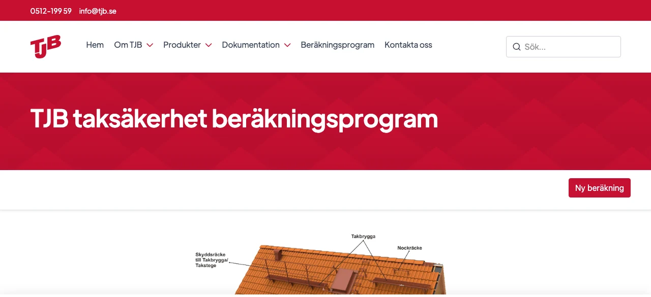 TJB:s publika taksäkerhetskalkylator